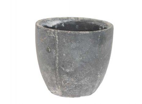 Bloempot Anne blue stone