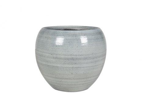 Bloempot Cresta ice blue