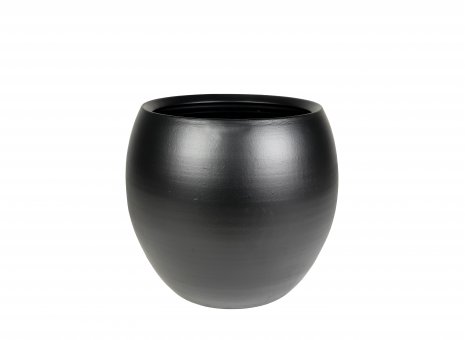 Bloempot Cresta black