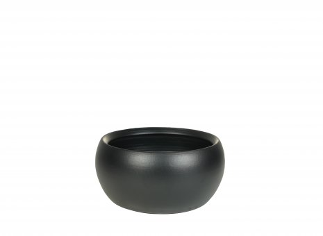 Bloempot Cresta black