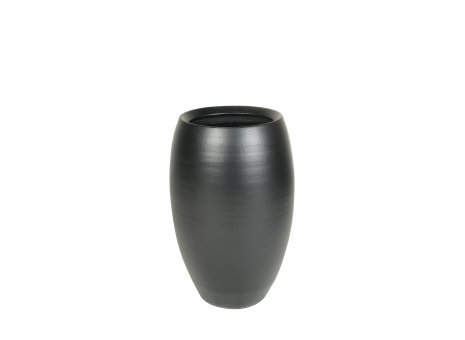 Bloempot Cresta black