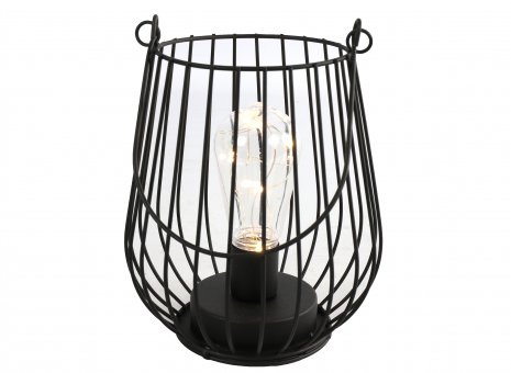 Tafellamp LED timer Alian zwart