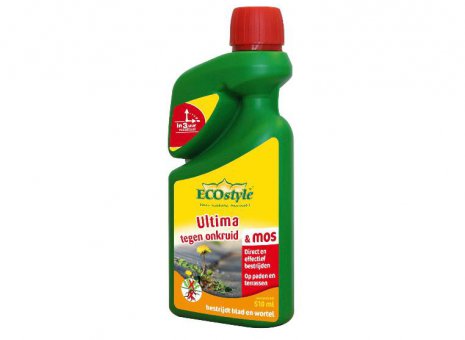 Eco. Ultima onkruid en mos 510ml.