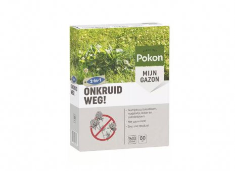 Pok. Onkruid weg! 80m2 1600gr