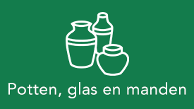 Potterie glas-en mandwerk