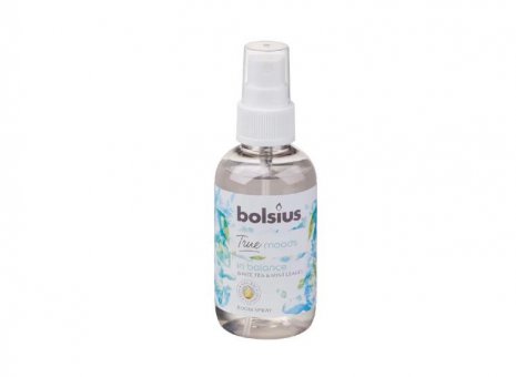 Bolsius home spray white tea & mint leaves